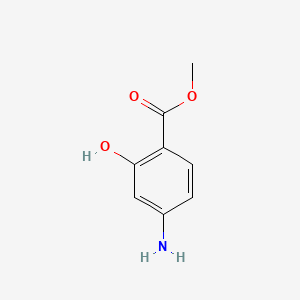 molecular formula C8H9NO3 B1200275 4-氨基-2-羟基苯甲酸甲酯 CAS No. 4136-97-4