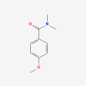 molecular formula C10H13NO2 B1200277 4-甲氧基-N,N-二甲基苯甲酰胺 CAS No. 7291-00-1