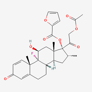 molecular formula C29H33FO8 B1200295 醋酸地塞米松 CAS No. 83880-70-0