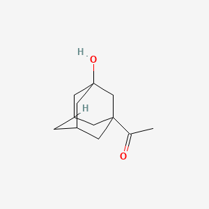 molecular formula C12H18O2 B1200301 1-(3-羟基-1-金刚烷基)乙酮 CAS No. 39917-38-9