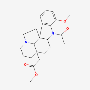 molecular formula C23H30N2O4 B1200303 圆柱果皮定 