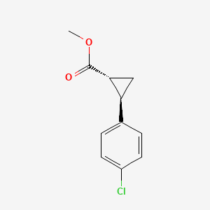 Methyl trans-2-(4-chlorophenyl)cyclopropanecarboxylate