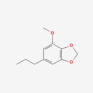 molecular formula C11H14O3 B1200315 Dihydromyristicin CAS No. 52811-28-6
