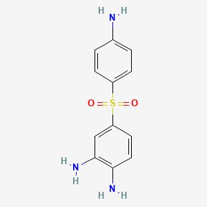 4-(4-Aminophenyl)sulfonylbenzene-1,2-diamine