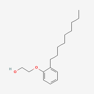 molecular formula C17H28O2 B1200323 2-(Nonylphenoxy)ethanol CAS No. 27986-36-3