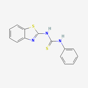 N-(1,3-benzothiazol-2-yl)-N'-phenylthiourea