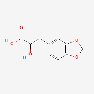 3-(1,3-Benzodioxol-5-yl)-2-hydroxypropanoic acid