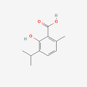 2-Hydroxy-3-isopropyl-6-methylbenzoic acid