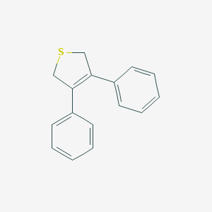 molecular formula C16H14S B012004 3,4-Diphenyl-2,5-dihydrothiophene CAS No. 100989-94-4