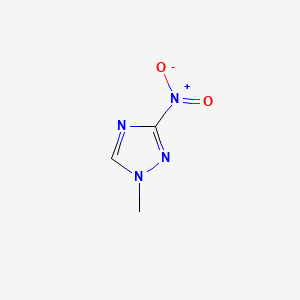 molecular formula C3H4N4O2 B1200412 1-Methyl-3-nitro-1,2,4-triazole CAS No. 26621-45-4