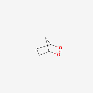 molecular formula C5H8O2 B1200427 2,3-Dioxabicyclo[2.2.1]heptane CAS No. 279-35-6