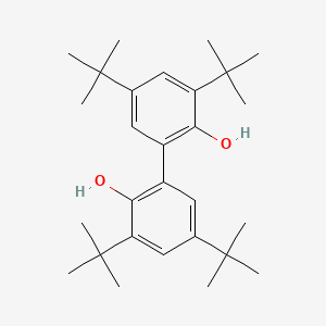 molecular formula C28H42O2 B1200428 3,3',5,5'-Tetra-tert-butylbiphenyl-2,2'-diol CAS No. 6390-69-8