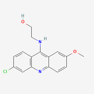 2-[(6-Chloro-2-methoxyacridin-9-yl)amino]ethanol