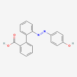 2-[[(4-Hydroxyphenyl)azo]phenyl]benzoic acid