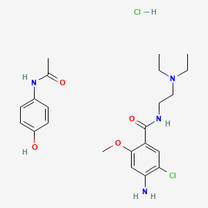 molecular formula C22H32Cl2N4O4 B1200449 Paramax CAS No. 73802-00-3
