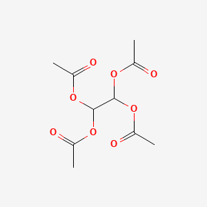 1,2,2-Tris(acetyloxy)ethyl acetate