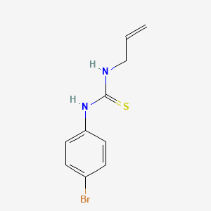 (E)-N-allyl-N'-(4-bromophenyl)carbamimidothioic acid