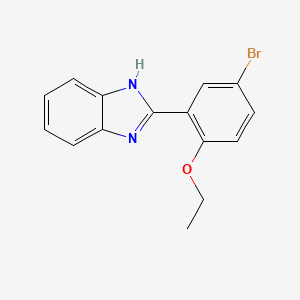 1H-Benzimidazole, 2-(5-bromo-2-ethoxyphenyl)-