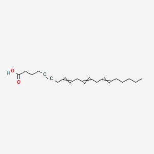 molecular formula C20H30O2 B1200492 8,11,14-二十碳三烯-5-炔酸 