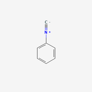 molecular formula C7H5N B1200496 Isocyanobenzene CAS No. 931-54-4