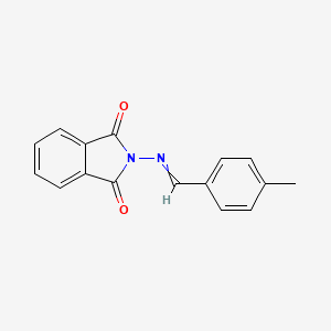 2-[(4-Methylbenzylidene)amino]-1h-isoindole-1,3(2h)-dione