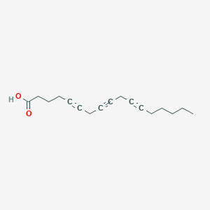 5,8,11-Heptadecatriynoic acid