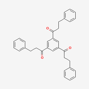 1,1',1''-Benzene-1,3,5-triyltris(3-phenylpropan-1-one)