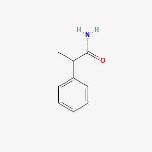 molecular formula C9H11NO B1200545 2-苯基丙酰胺 CAS No. 1125-70-8