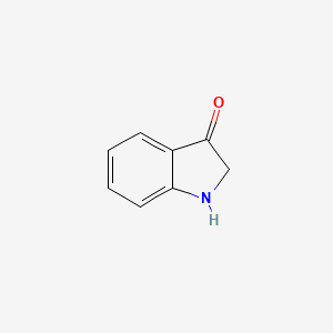 molecular formula C8H7NO B1200548 indolin-3-ona CAS No. 3260-61-5