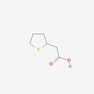 molecular formula C6H10O2S B1200560 2-Tetrahydrothiopheneacetic acid 