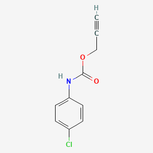 Prop-2-ynyl n-(4-chlorophenyl)carbamate