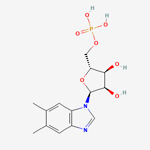 molecular formula C14H19N2O7P B1200566 alpha-Ribazole-5'-phosphate CAS No. 975-91-7