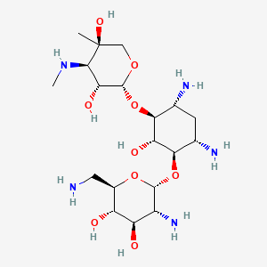 molecular formula C19H39N5O9 B1200575 Antibiotic JI-20A 