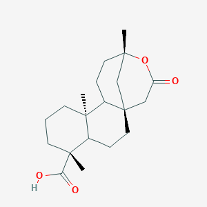 molecular formula C20H30O4 B1200583 Isosteviol lactone 