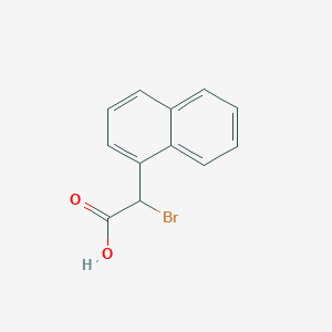 Bromo(1-naphthyl)acetic acid