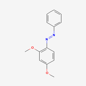 molecular formula C14H14N2O2 B12006102 2,4-Dimethoxyazobenzene CAS No. 29418-46-0