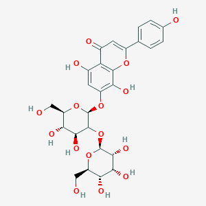 molecular formula C27H30O16 B1200615 Iscag CAS No. 96627-12-2