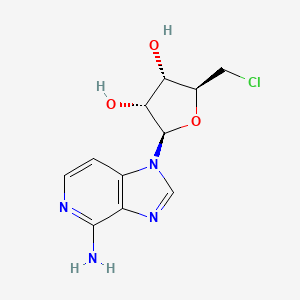 molecular formula C11H13ClN4O3 B1200620 Clc-9-ado CAS No. 67377-77-9