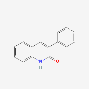 molecular formula C15H11NO B1200646 3-Phenyl-2(1H)-quinolinone CAS No. 38035-81-3