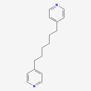 molecular formula C16H20N2 B12006489 4-[6-(4-Pyridinyl)hexyl]pyridine CAS No. 70390-45-3