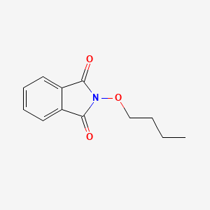 molecular formula C12H13NO3 B12006491 1H-Isoindole-1,3(2H)-dione, 2-butoxy- CAS No. 51951-28-1