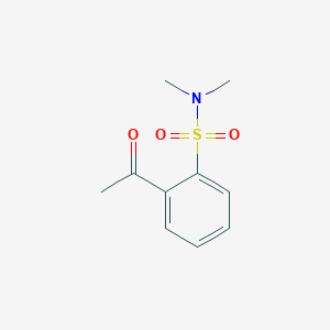 2-Acetyl-N,N-dimethylbenzenesulfonamide