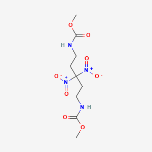 Carbamic acid, (3,3-dinitropentamethylene)di-, dimethyl ester (6CI,7CI)