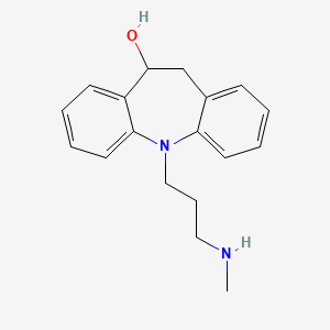 molecular formula C18H22N2O B1200667 10-Hydroxydesipramine CAS No. 4014-82-8