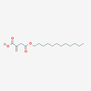 molecular formula C17H30O4 B12006701 Mono-dodecyl itaconate 