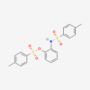 2-([(4-Methylphenyl)sulfonyl]amino)phenyl 4-methylbenzenesulfonate