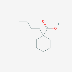 molecular formula C11H20O2 B12006716 1-Butylcyclohexane-1-carboxylic acid CAS No. 62410-48-4