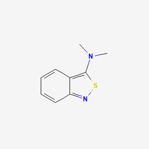 N,N-dimethyl-2,1-benzisothiazol-3-amine