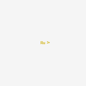 molecular formula Ru+3 B1200683 Ruthenium(3+) CAS No. 22541-88-4