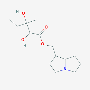 molecular formula C14H25NO4 B1200686 毛果芸香碱 CAS No. 33981-76-9